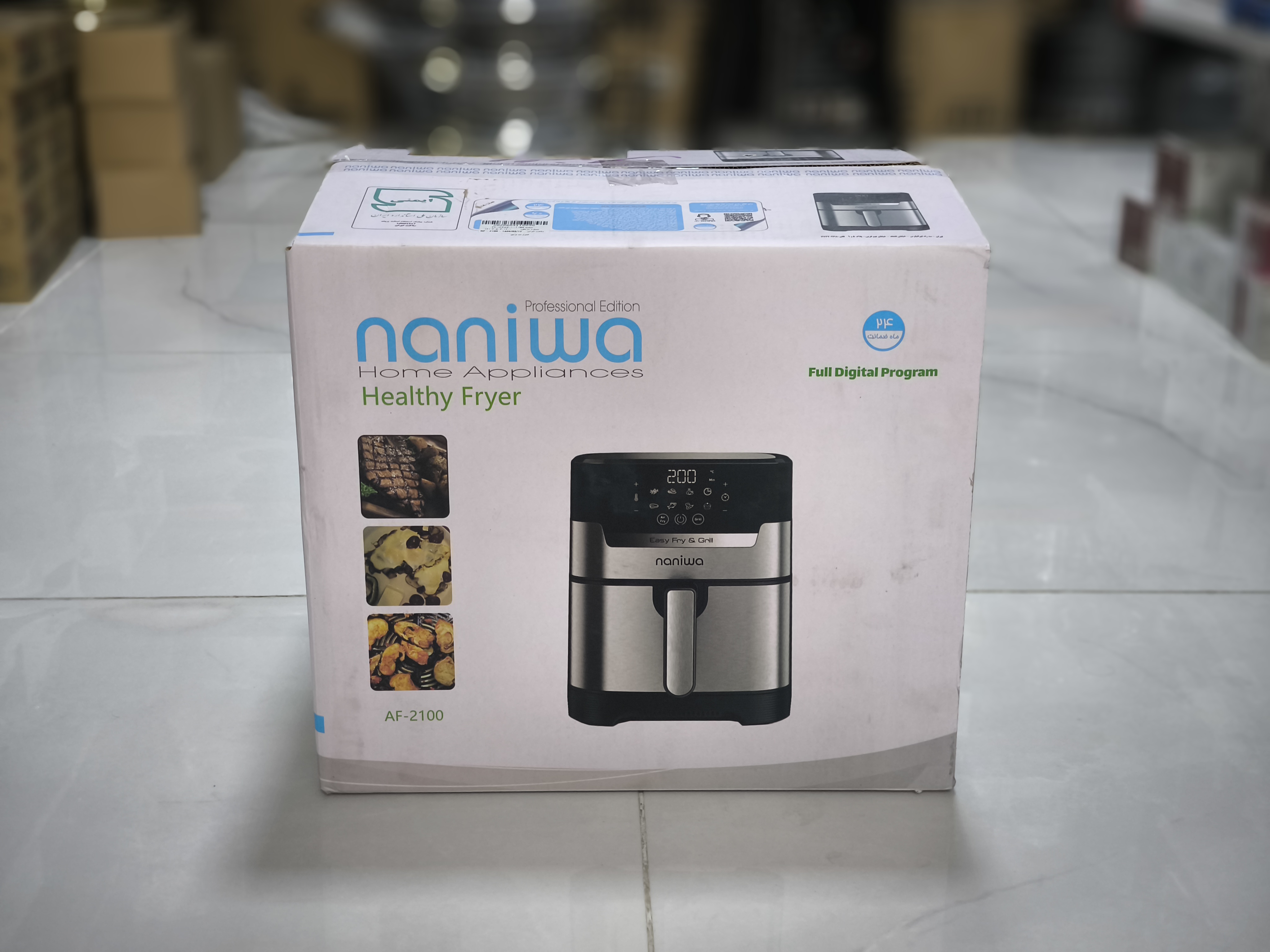 سرخ کن بدون روغن نانیوا مدل NF-2100