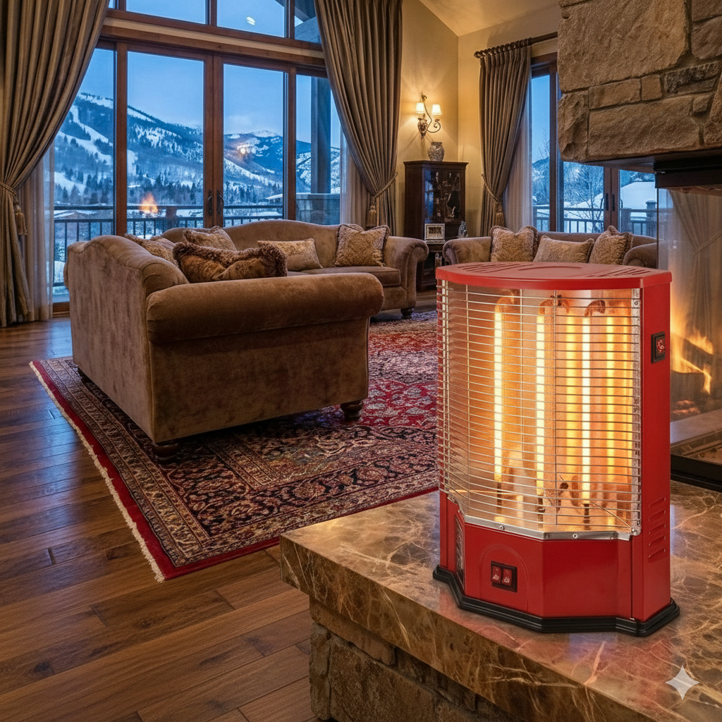 بخاری برقی سه شعله  ابراستاره