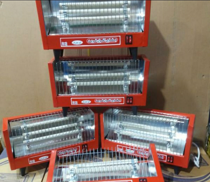 بخاری برقی سه شعله ۱۲۰۰ وات اخوان فرید