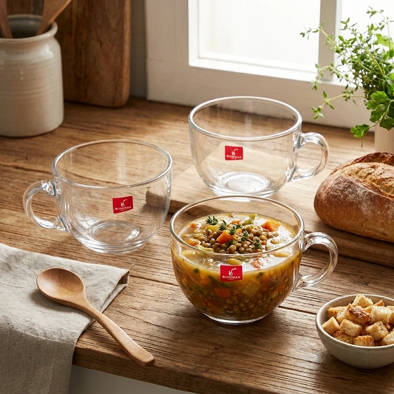 سوپ خوری شیشه بلینکمکس ۳ عددی KTZB78-1