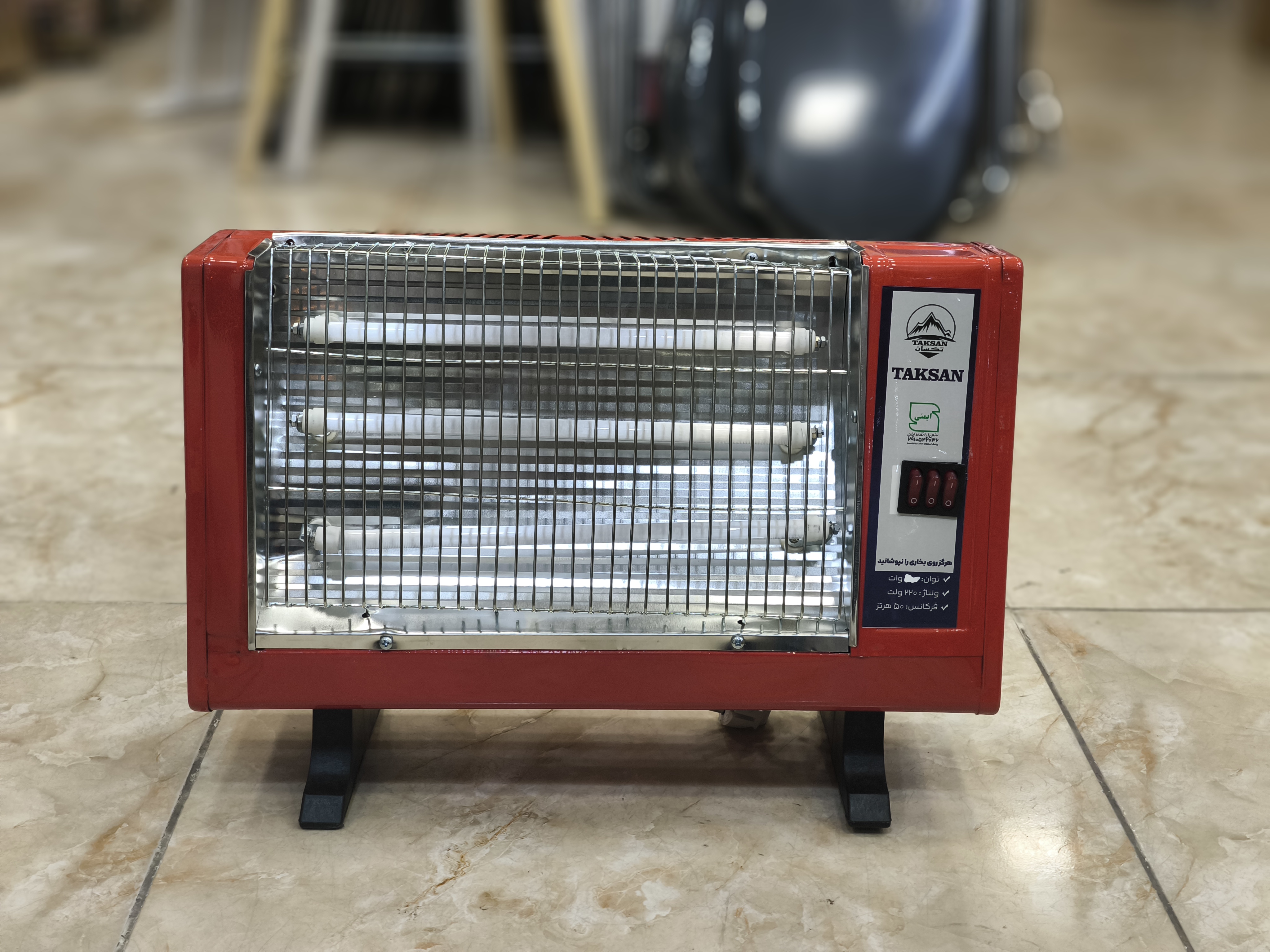 بخاری برقی ۲۰۰۰ وات تکسان