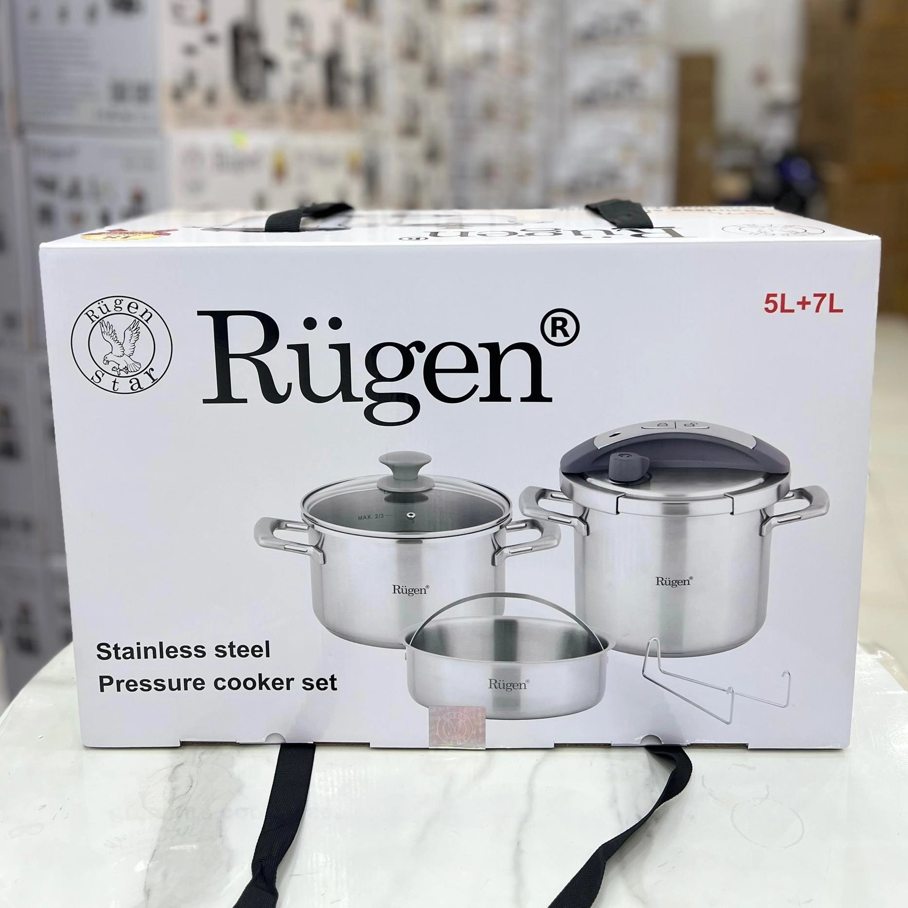 زودپز ( زودپز دوقلو روگن مدل RU-6030)