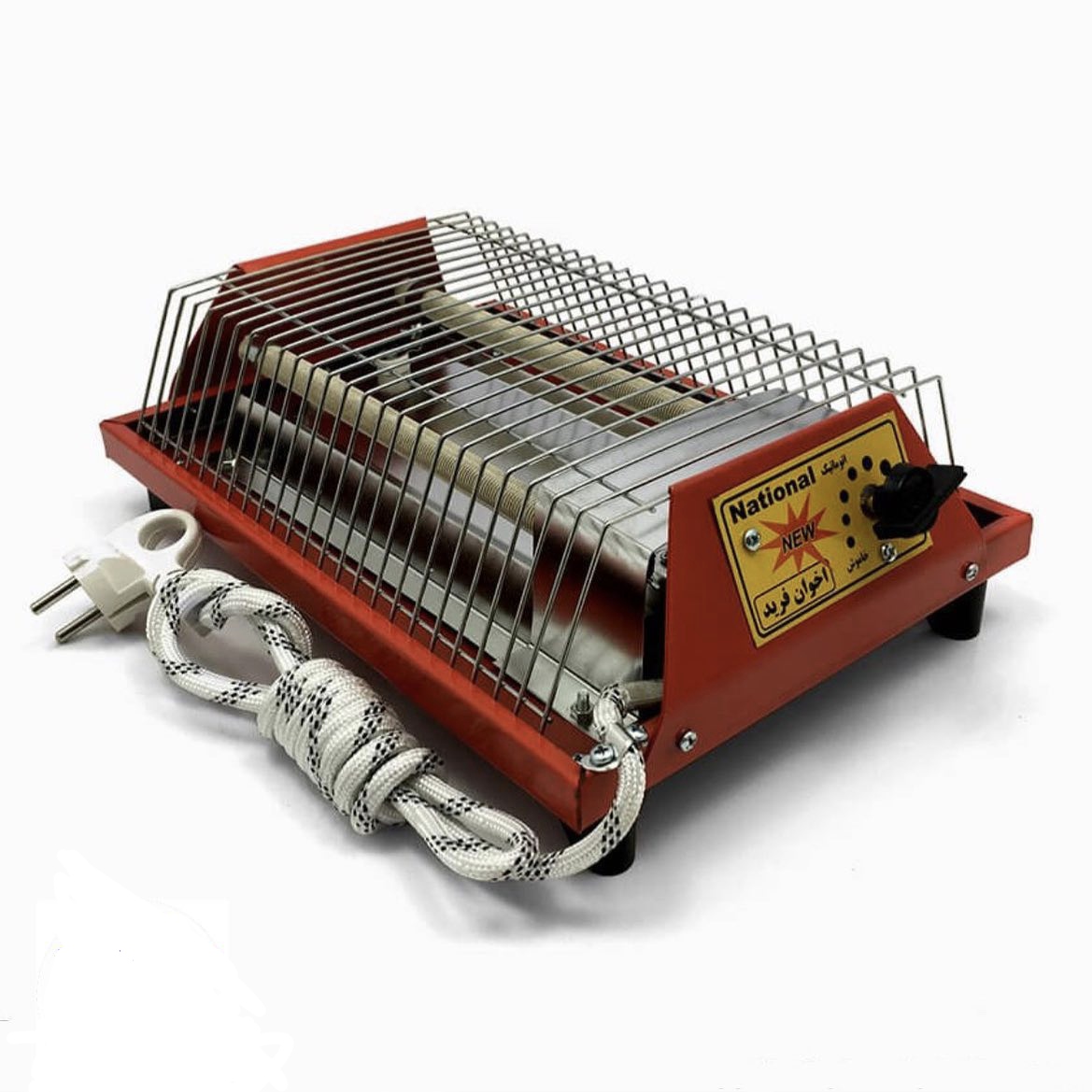 بخاری کرسی برقی دو شعله اتوماتیک دار اخوان فرید