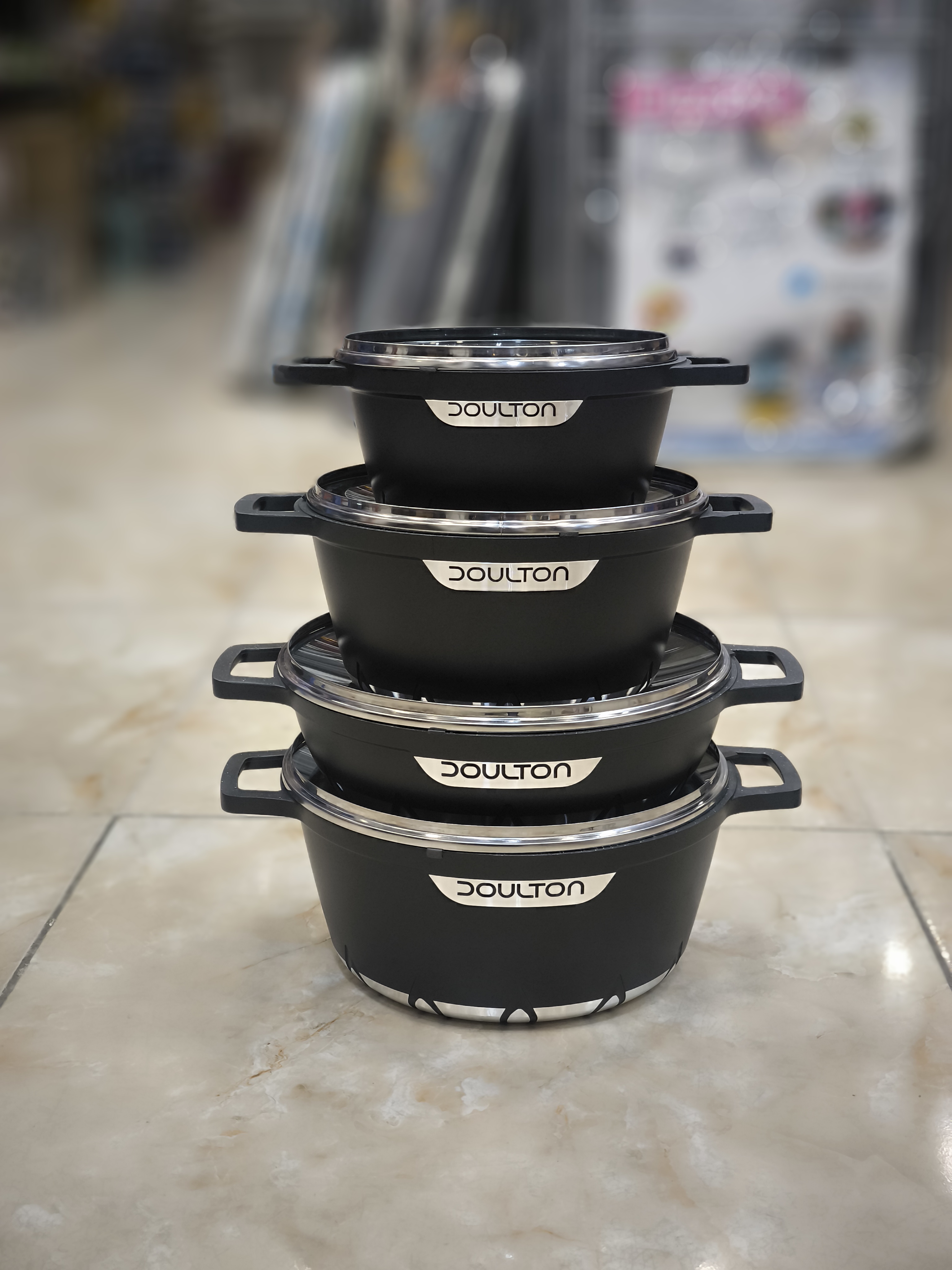 سرویس قابلمه چدنی ۸ پارچه دالتون